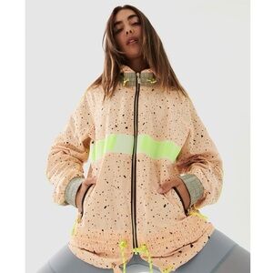 P.E Nation Man Down Rock Print Jacket Size S